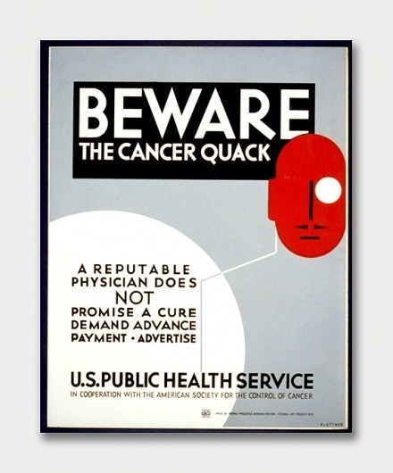 Healthcare 1936. / Aqua-Velvet #1930s #retro #warning #poster #medical