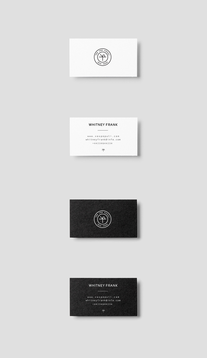 The Vox Populi visual identity #visual #identity #branding #stationery