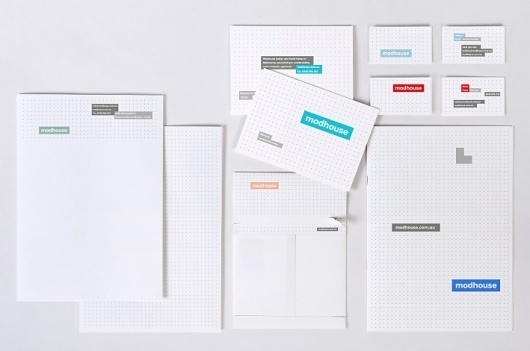 Modhouse - Projects - A Friend Of Mine #logotype #branding #modhouse #identity #blocks
