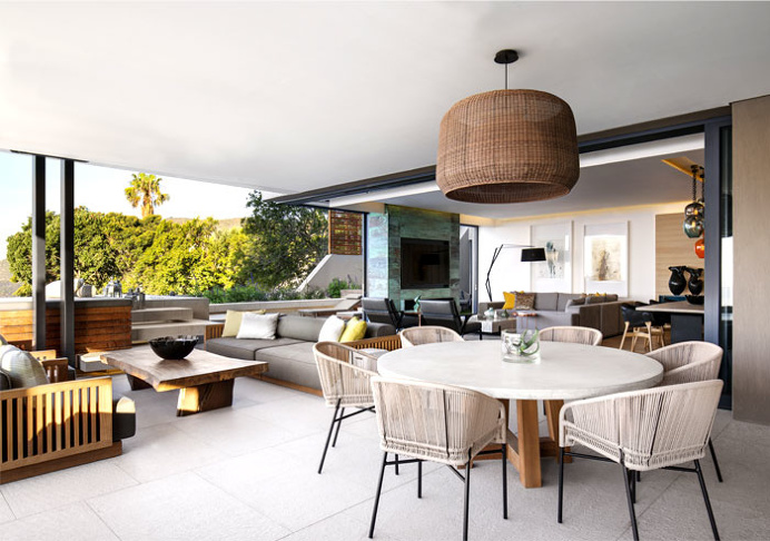 Afro-Zen Meets Contemporary Chic in this Three Bedroom Apartment - InteriorZine #architecture #house #home #decor #interior