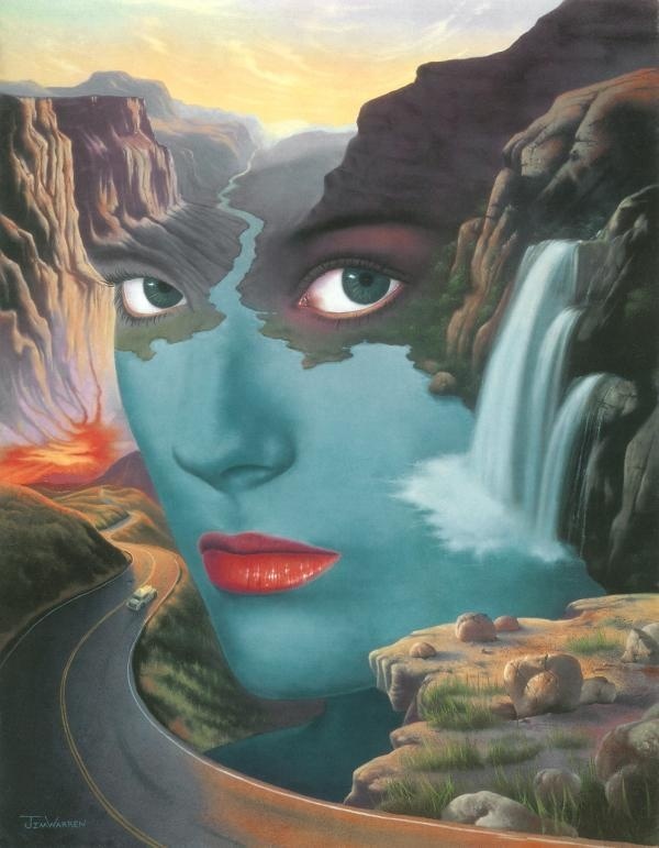 Surrealistic Fantasy Paintings by Jim Warren #jim #fantasy #warren #paintings #surrealistic