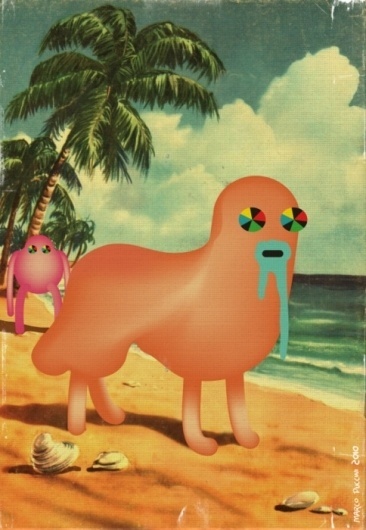 M△rcØ Puℂℂini Pør†føliø - marco puccini "beach postcard" #illustration