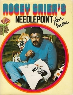 Rosey Grier's Needlepoint For Men #print #design #book #needlepoint #for #men