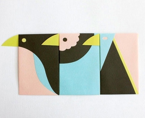 handmade charlotte :: design for kids and the home #creativity #envelope #bird