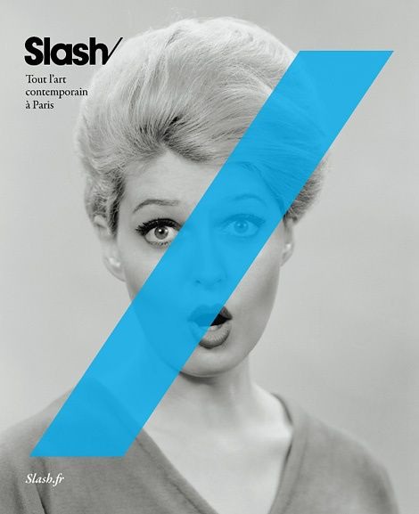 Slash Typography Poster