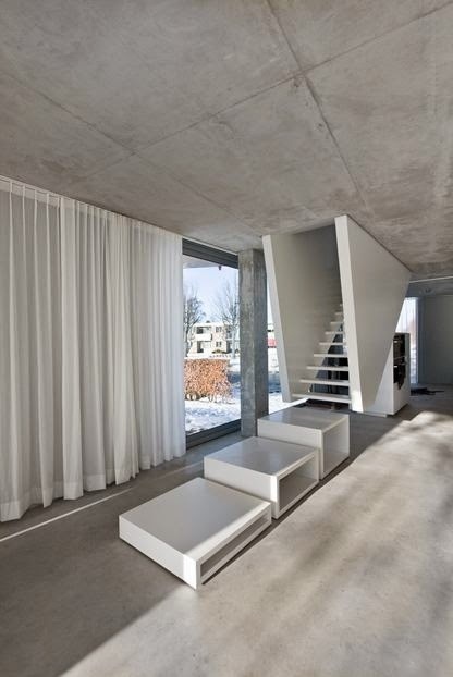H House by Wiel Arets Architects #interior #stairs #design