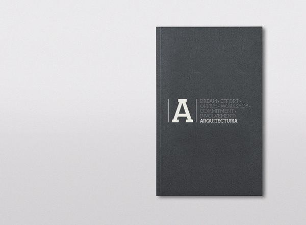 Arquitecturia #book #cover #identity #logo #layout #txellgracia