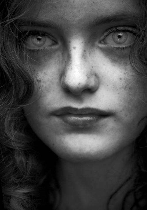 © Rahi Rezvani #white #photo #eyes #black #portrait #and