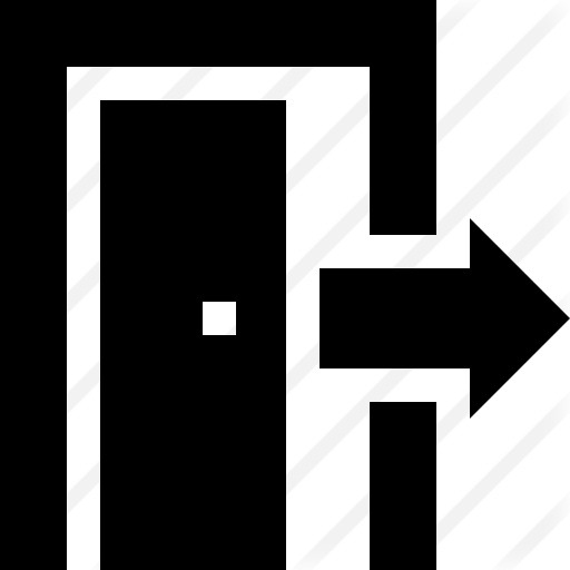 See more icon inspiration related to logout, exit, ui, right arrow, multimedia option, door, out, interface, multimedia and signs on Flaticon.