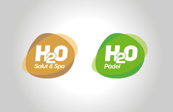 H2O Fitness&Club Gym on Behance #logo