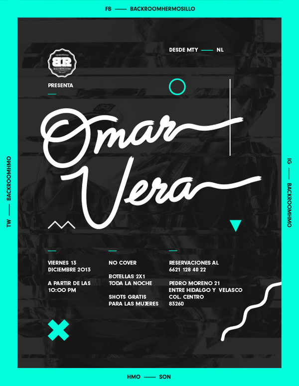 flyer #neon #mexico #flyer #black #mxico #poster #music #green