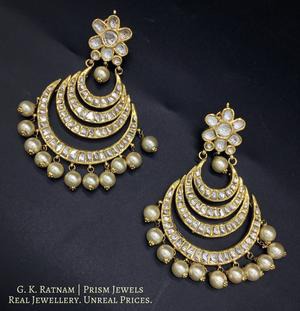 Chand Bali - gold diamond polki kundan meena jadau jewellery