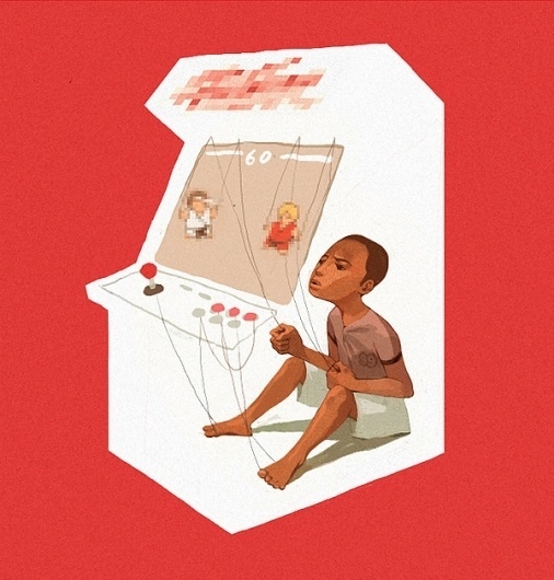 Works on the Behance Network #sachin #video #illustration #games #teng