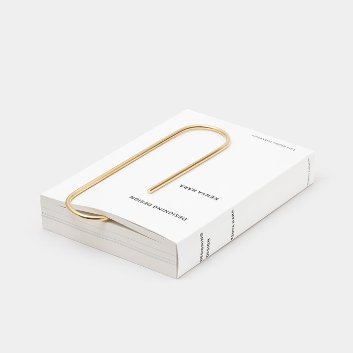 designbinge: " CARL AUBÖCK OVERSIZED PAPERCLIP From Ode To Things "