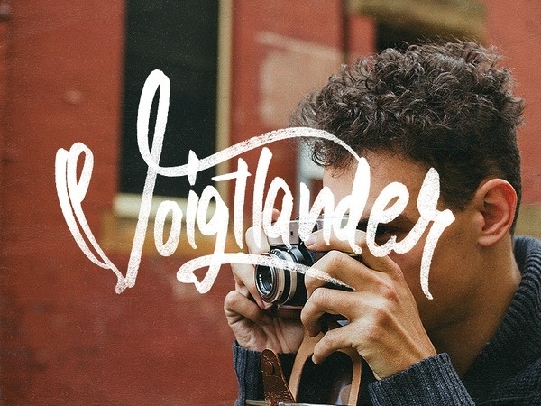 Voigtländer #lettering #dave #coleman #drawn #hand #typography