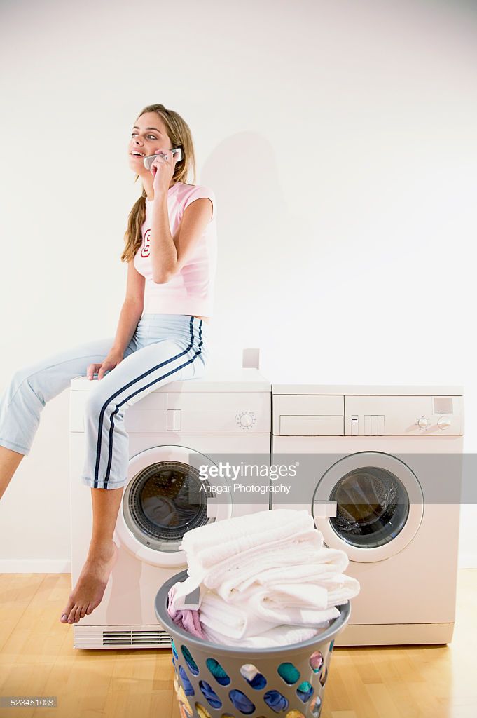 Woman using cell phone : Stock Photo