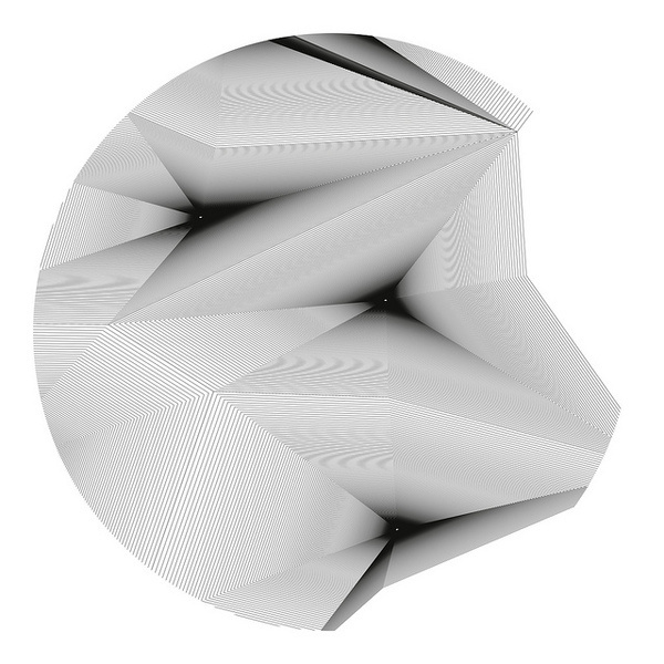 Penta Moiré | #circle #shape #pattern #moir