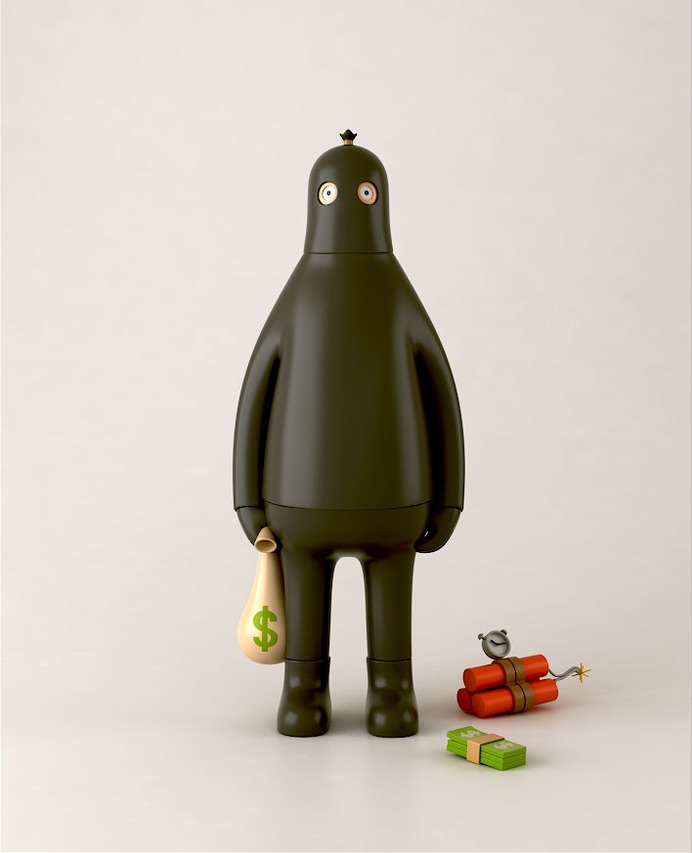 Yum Yum Toys: Toy Series One Designs | Sgustok Design