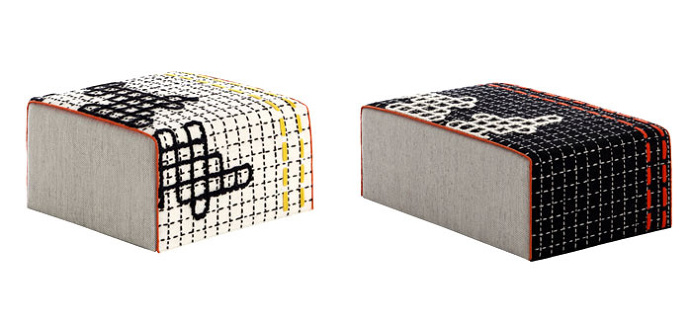 Handmade Floor Covering and Poufs by Gandia Blasco - #sofa, #design, #furniture, #seat, furniture, sofa