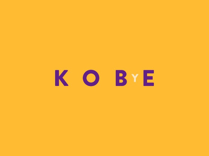 Kobe Tribute Typography