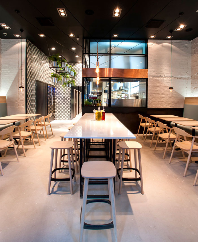 Greek Restaurant by Gasparbonta - #decor, #interior, #restaurant