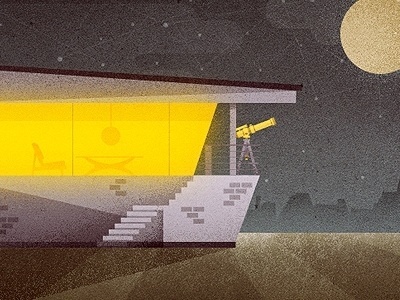Dribbble - _86 by Justin Mezzell #illustration #50s #vintage