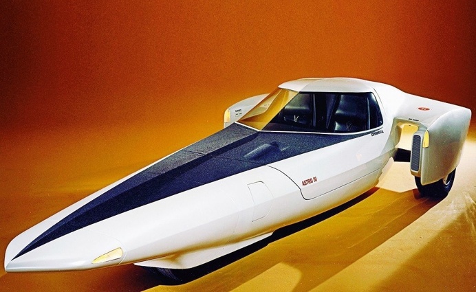 Retro design concept car