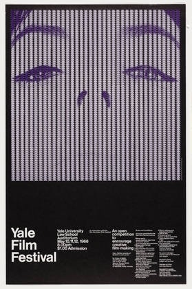 FFFFOUND! | MoMA | The Collection | Keith Godard. Yale Film Festival. 1968 #collection #the #keith #poster #godard #moma