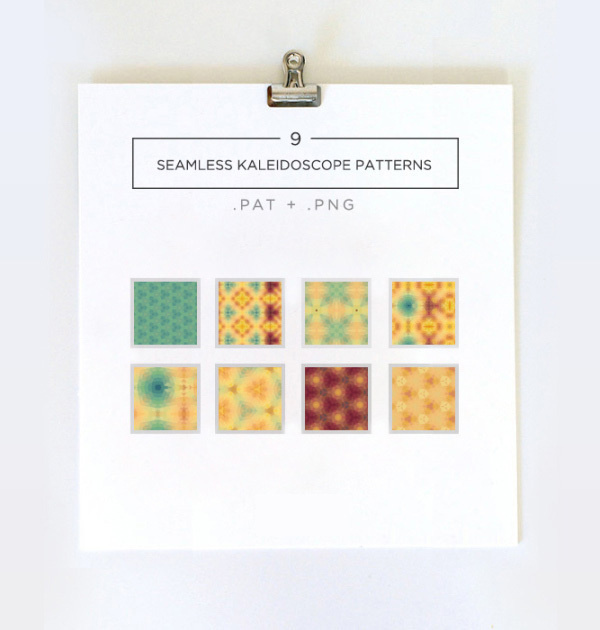 This beautiful pattern set mimics Kaleidoscope formations. Great for use in blog/website banner backgrounds, business cards, invites, scrapb