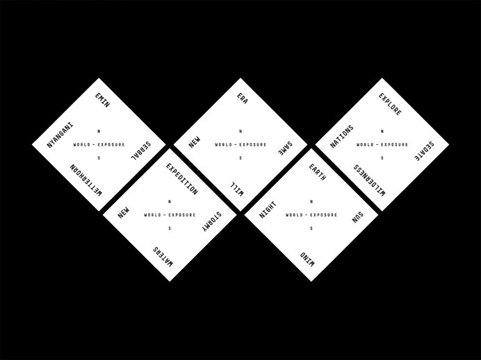 World-Exposure - Steven Camp #brand #layout #minimal #typography