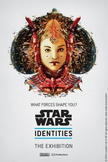 bleublancrouge-amidala.jpg (600×900) #design #wars #space #illustration #mosaic #star #poster