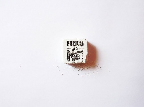 Words fly away #five #freckles #magic #typography