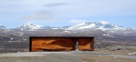 snøhetta: norwegian wild reindeer centre pavilion #wood #pavilion