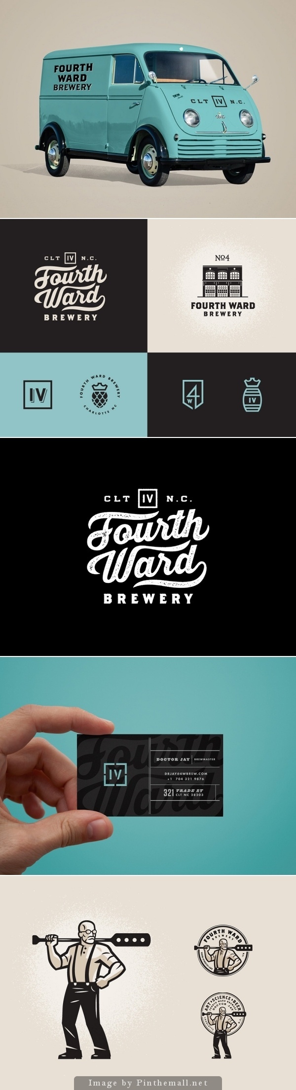 Forth Ward Brewery #lettering #script