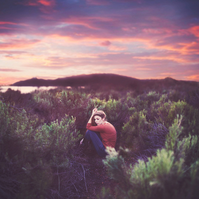 Fine Art Portrait Photography | Paige Nelson Photography - Paige Nelson Photography #ground #hidden #hide #ferns #desert