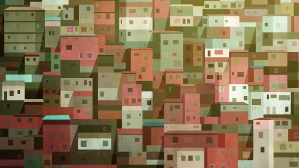 Housing Blocks on Behance #homes #illustration #blocks #windows #buildings #housing