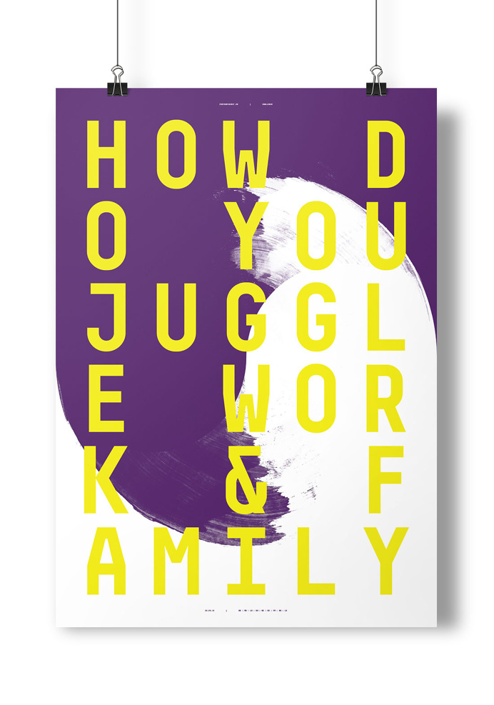 #challenge #poster #a2 #juggle #family #paint #typography #quote