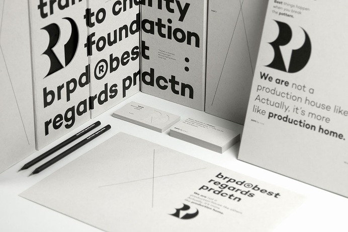 Best Regards Production - Mindsparkle Mag 247 Studio, Oskar Podolski & Rafał Stempczyński designed this beautiful project for BRPD studio, which produces top quality video materials. #logo #packaging #identity #branding #design #color #photography #graphic #design #gallery #blog #project #mindsparkle #mag #beautiful #portfolio #designer