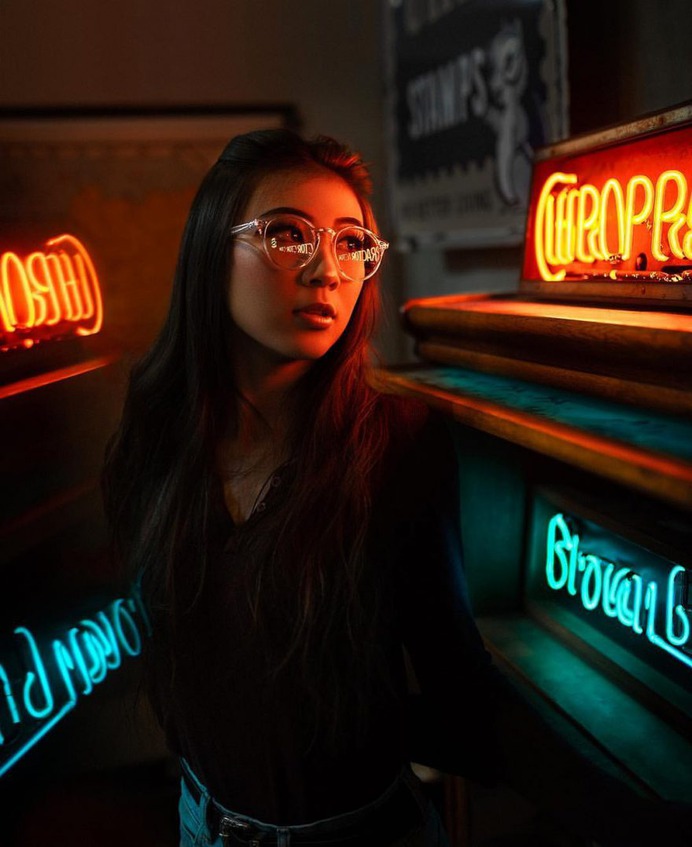 Vibrant and Moody Female Portrait Photography by Tim Cha