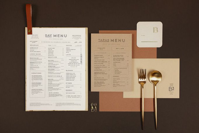 B3 - Burger Beer Bistro Menu by Darling Visual Communications