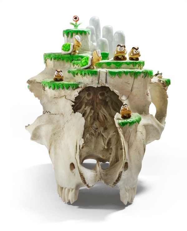 CJWHO ™ (Mario Level by Tobias Wüstefeld Tobias Wüstefeld...) #sculpture #mario #tobias #design #level #gaming #art #wstefeld #clever