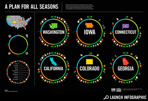 Learn in Food, What We Eat and Lifestyle #states #infographic #design #food #united #poster