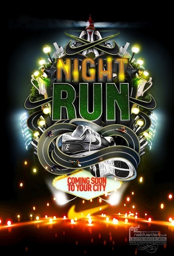 Google Image Result for http://1.bp.blogspot.com/-VOgTESZEaBw/UFCEeq3MkpI/AAAAAAAABFc/auHnq5lO-r8/s1600/nike%2Badvert-neil%2Bduerden-brand-s #night #nike #glow