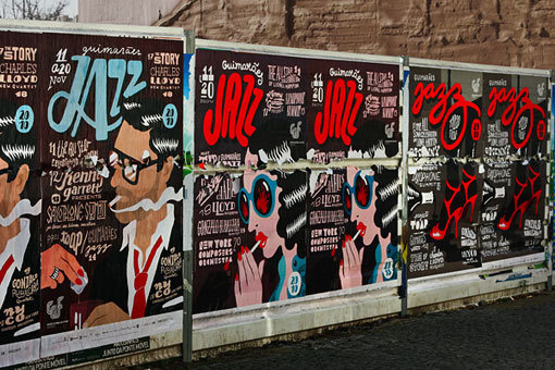 2010jazzposters_04 #illustration #lettering #vector