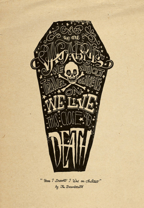 tumblr_l7kztkAnCH1qbqxup.jpg 485×700 pixels #death #coffin
