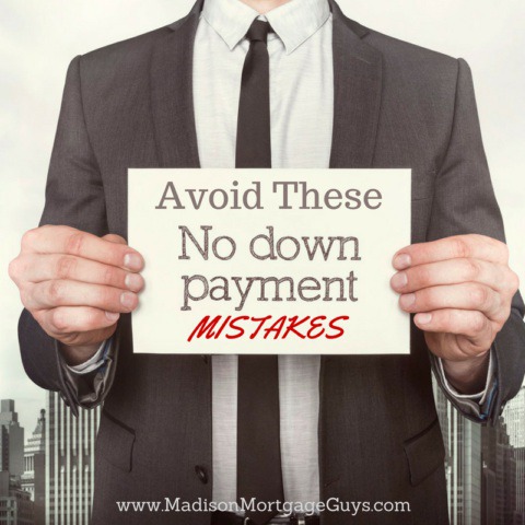 How To Avoid No Down Payment Mistakes When Buying A House