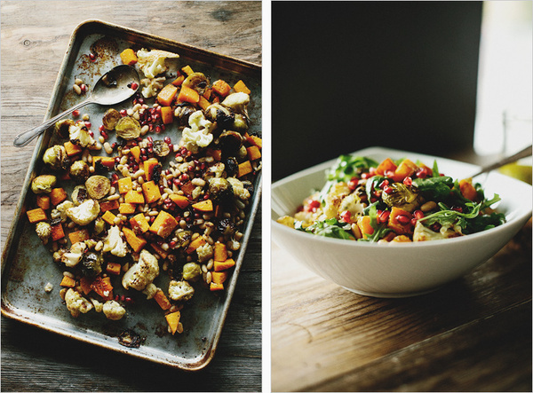 Autumn Salad with Horseradish Vinaigrette . Sprouted Kitchen #food