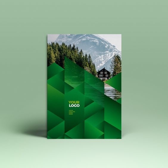 Green Ecologic Stationery #stationery #branding #green #pattern #template #inspiration #design #graphcidesign