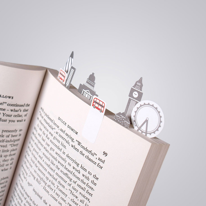 Tiny Funny Bookmarks by Duncan Shotton
