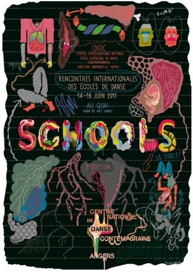 Schools 2011 #et #cndc #manuel #antoine #illustration